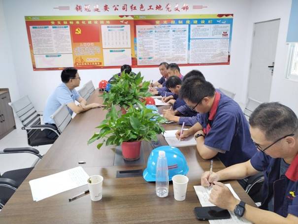 公司開展第三季度安全、環(huán)保、消防綜合檢查 