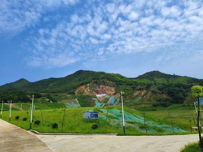 銅山、前山露天采坑復(fù)墾項(xiàng)目完成